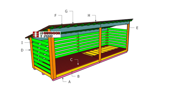 Building-a-6x20-wood-storage-shed