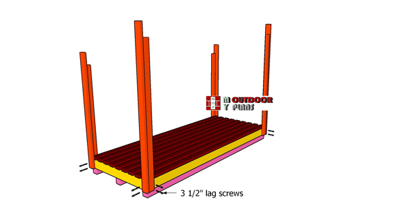 Fitting-the-corner-posts