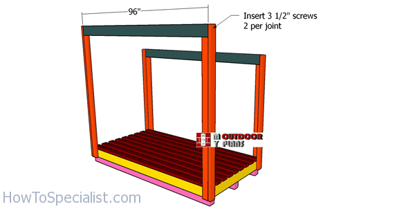 Fitting-the-top-beams