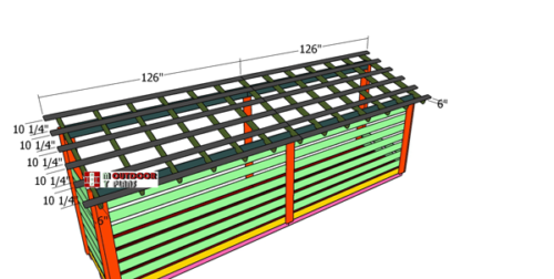 Fitting-the-purlins