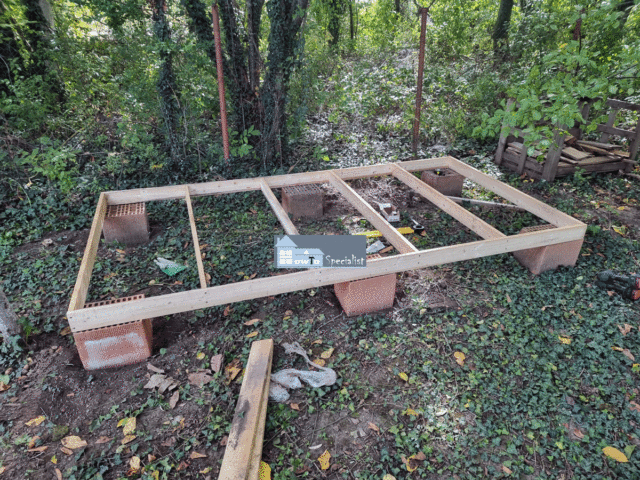 Building-the-shed-floor-frame