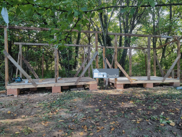 Building-two-firewood-sheds