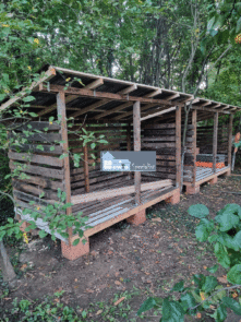 How-to-build-a-2-cord-firewood-shed