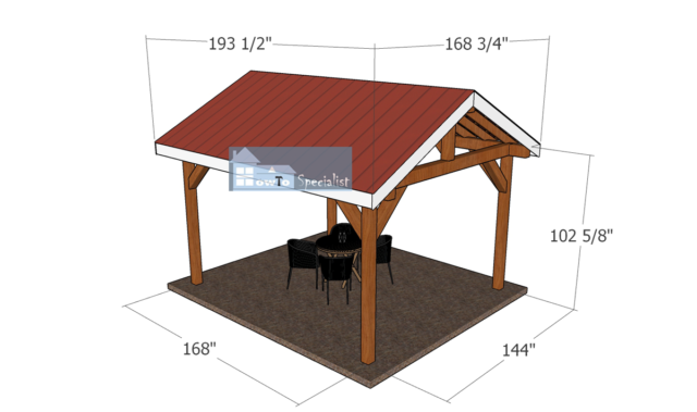 12x14-Pavilion-Plans---overall-dimensions