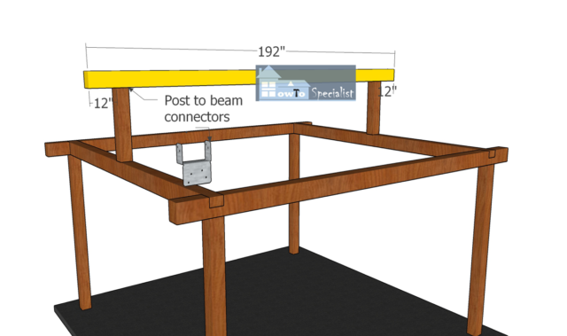 Fitting-the-ridge-beam