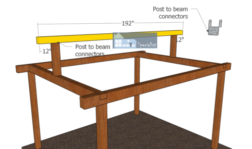 Fitting-the-ridge-beam