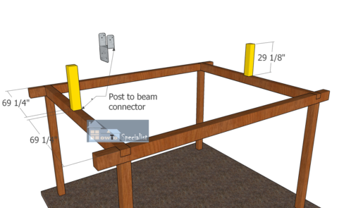 Fitting-the-ridge-beam-supports