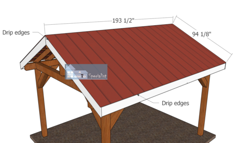 Fitting-the-roof-sheets