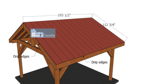 Fitting-the-roofing-sheets