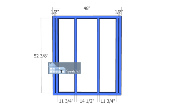 Back-wall-frame