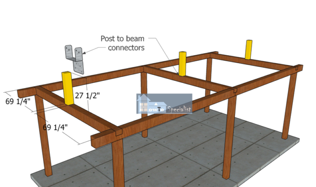 Fitting-the-supports-for-the-roof