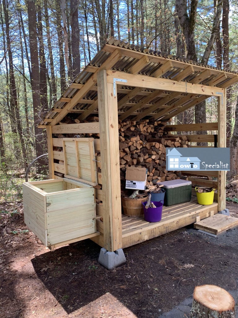 DIY Project – 6×8 Firewood Shed