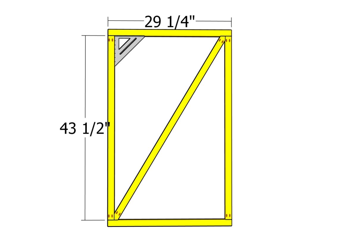 Door frame | HowToSpecialist - How to Build, Step by Step DIY Plans