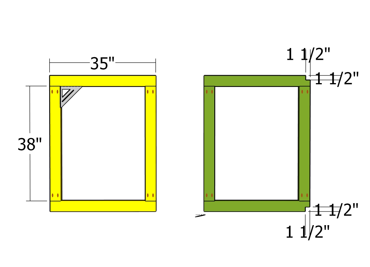 Main frames | HowToSpecialist - How to Build, Step by Step DIY Plans