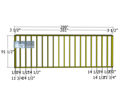 Plain-side-wall-frame