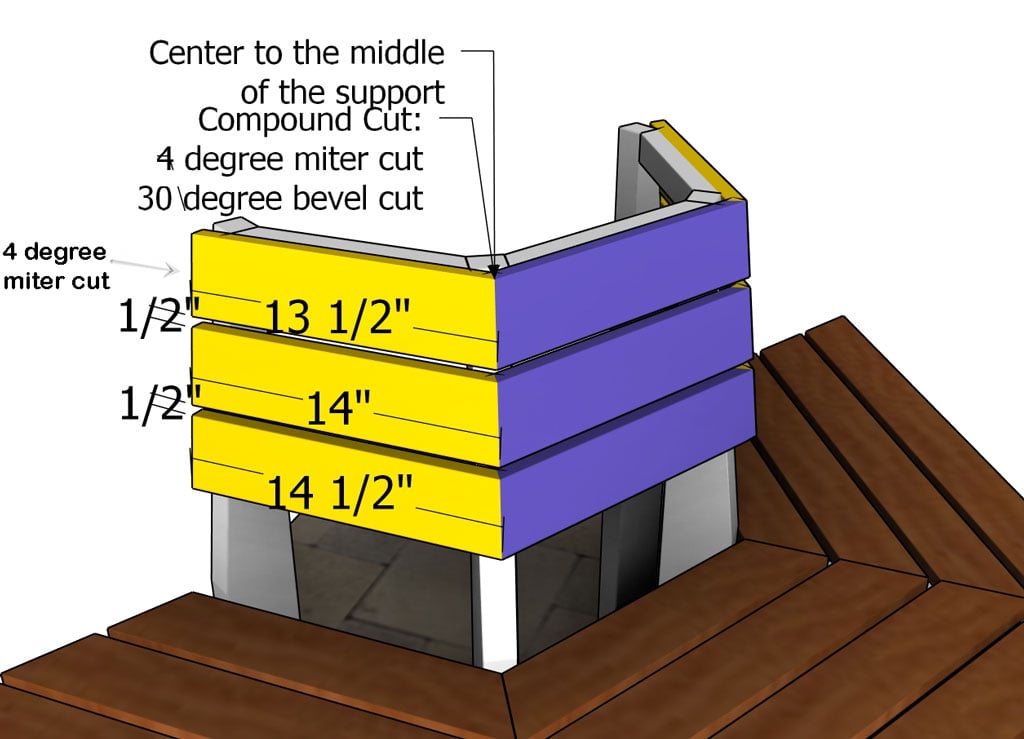 Side-backrest-slats