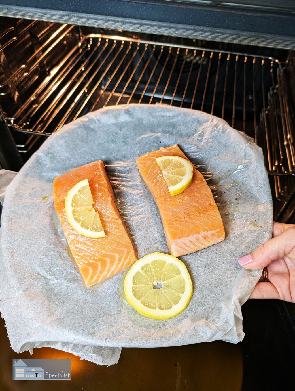 Salmon-in-oven