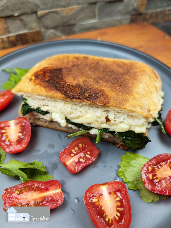 Spinach-and-feta-cheese-sandwich