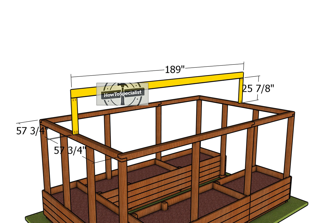 Attaching-the-ridge-beam