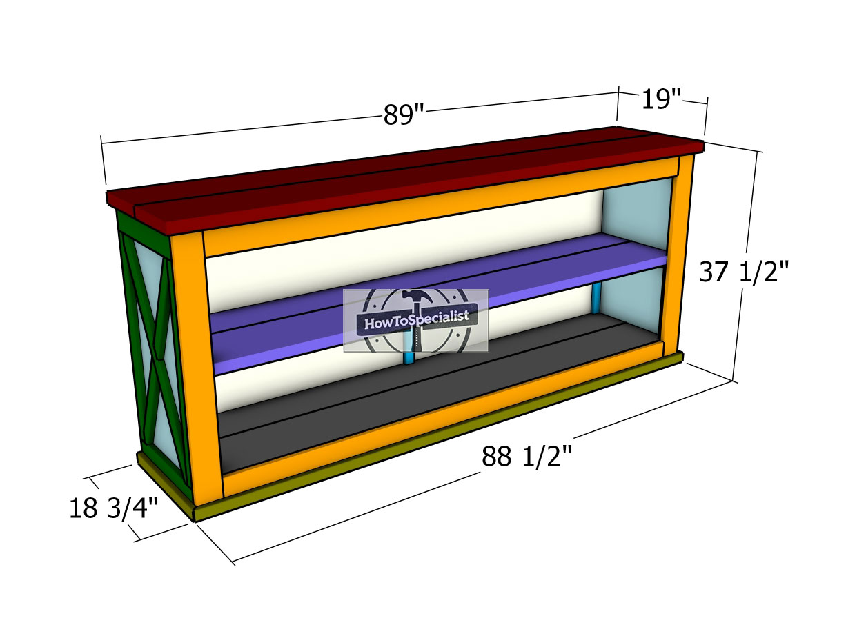 Wooden-TV-Stand---DIY-Plans---Dimensions