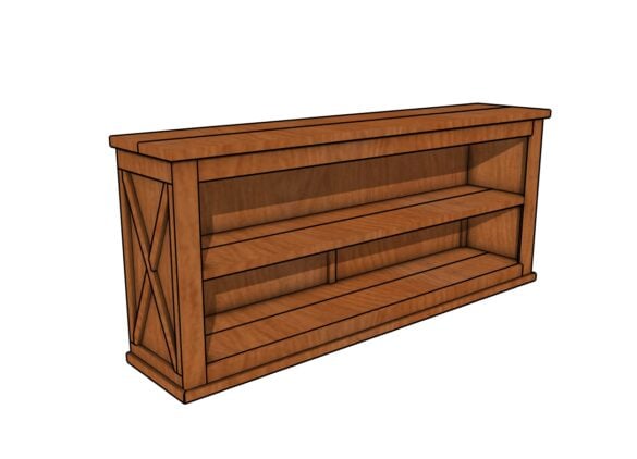 Wooden TV Stand plans