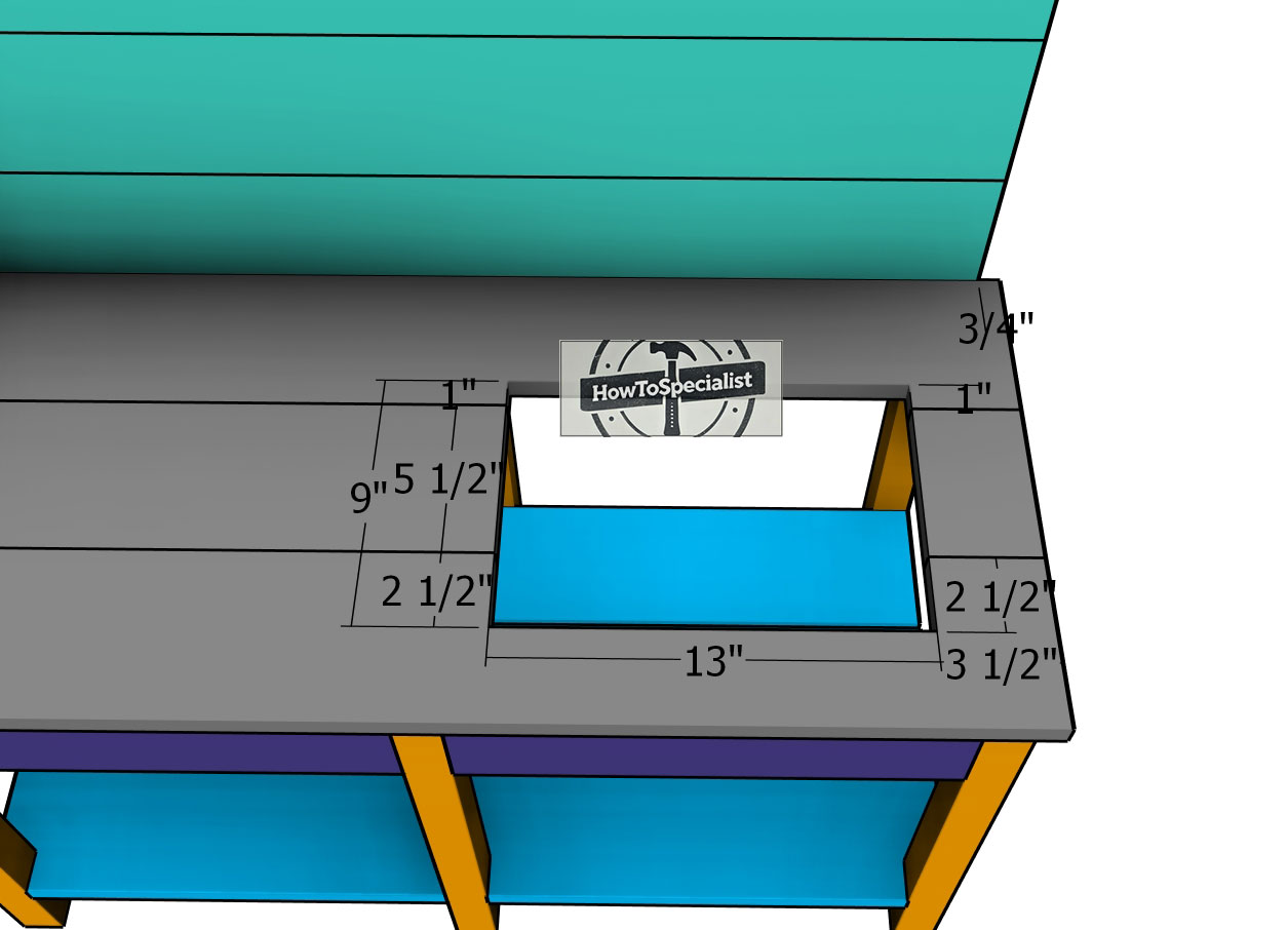 Cutting-out-the-sink-hole