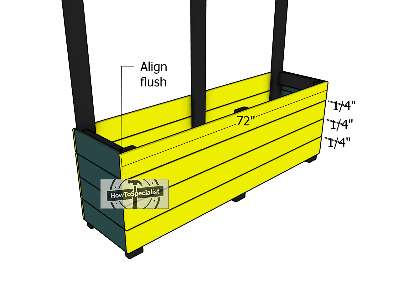 Front-and-back-slats