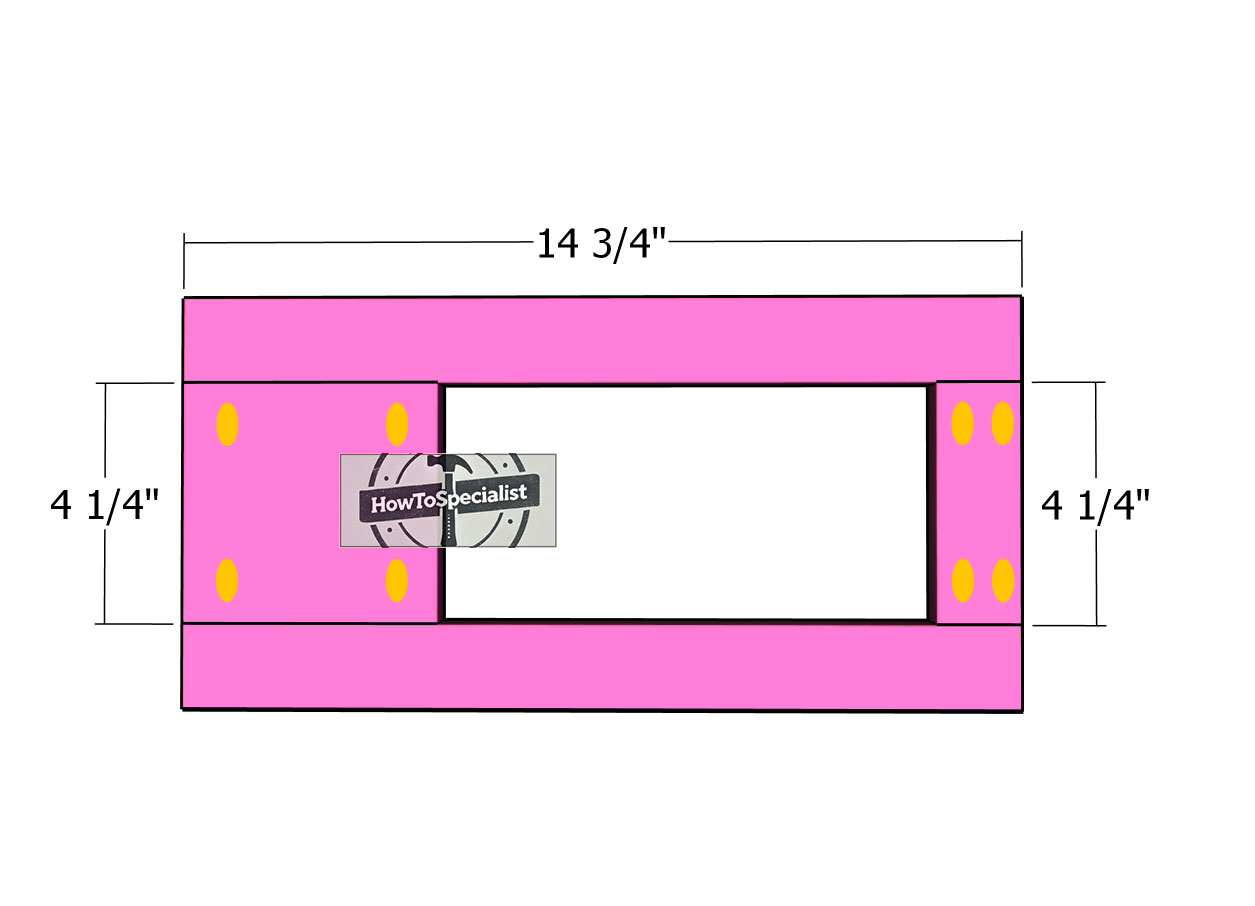 Microwave-door-frame