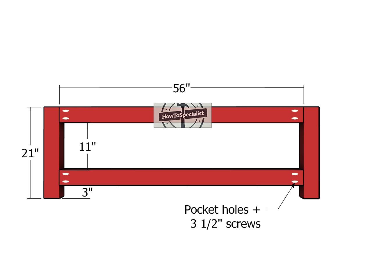 Footboard-frame