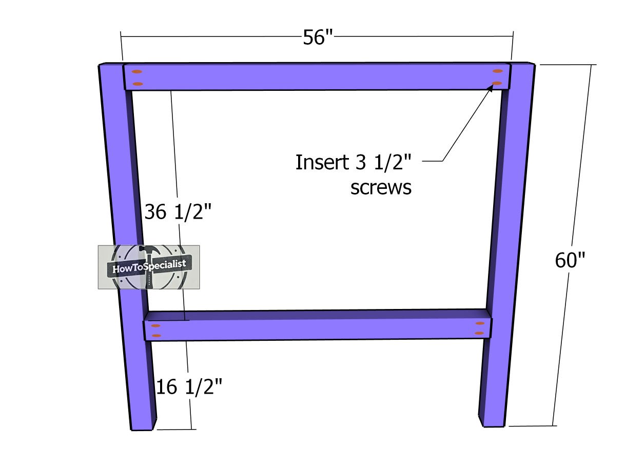 Headboard-frame