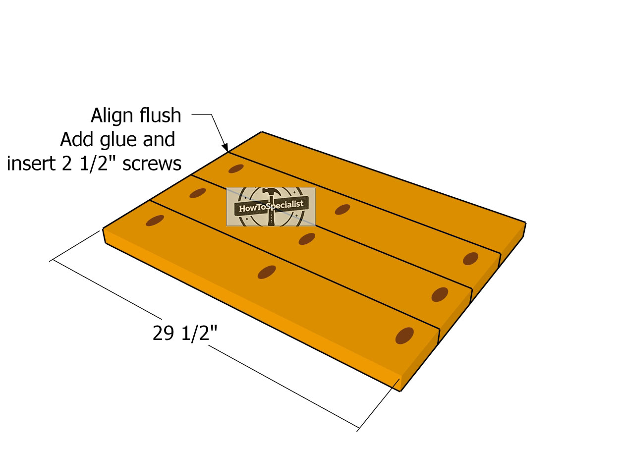 Assembling-the-tabletop