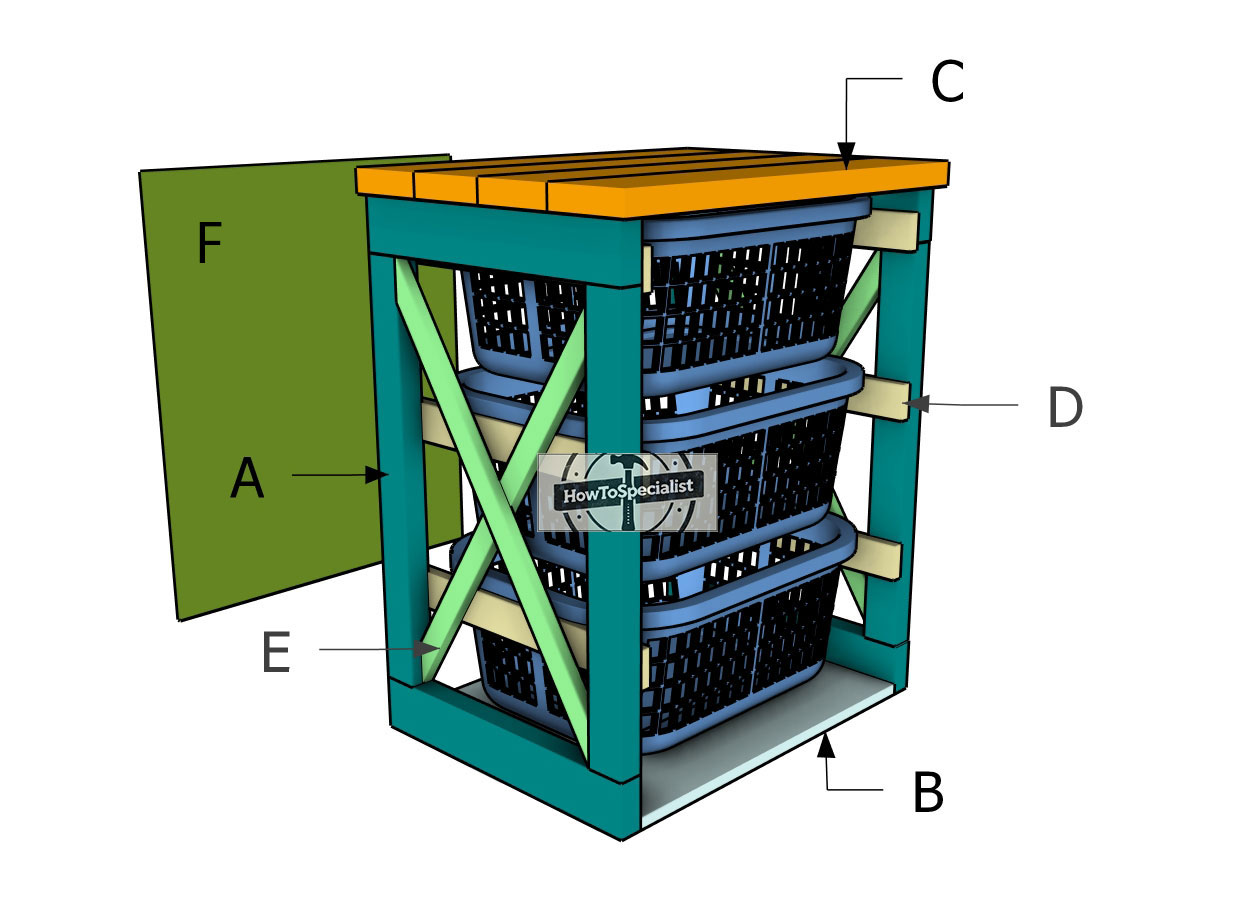 Building-a-laundry-basket-holder