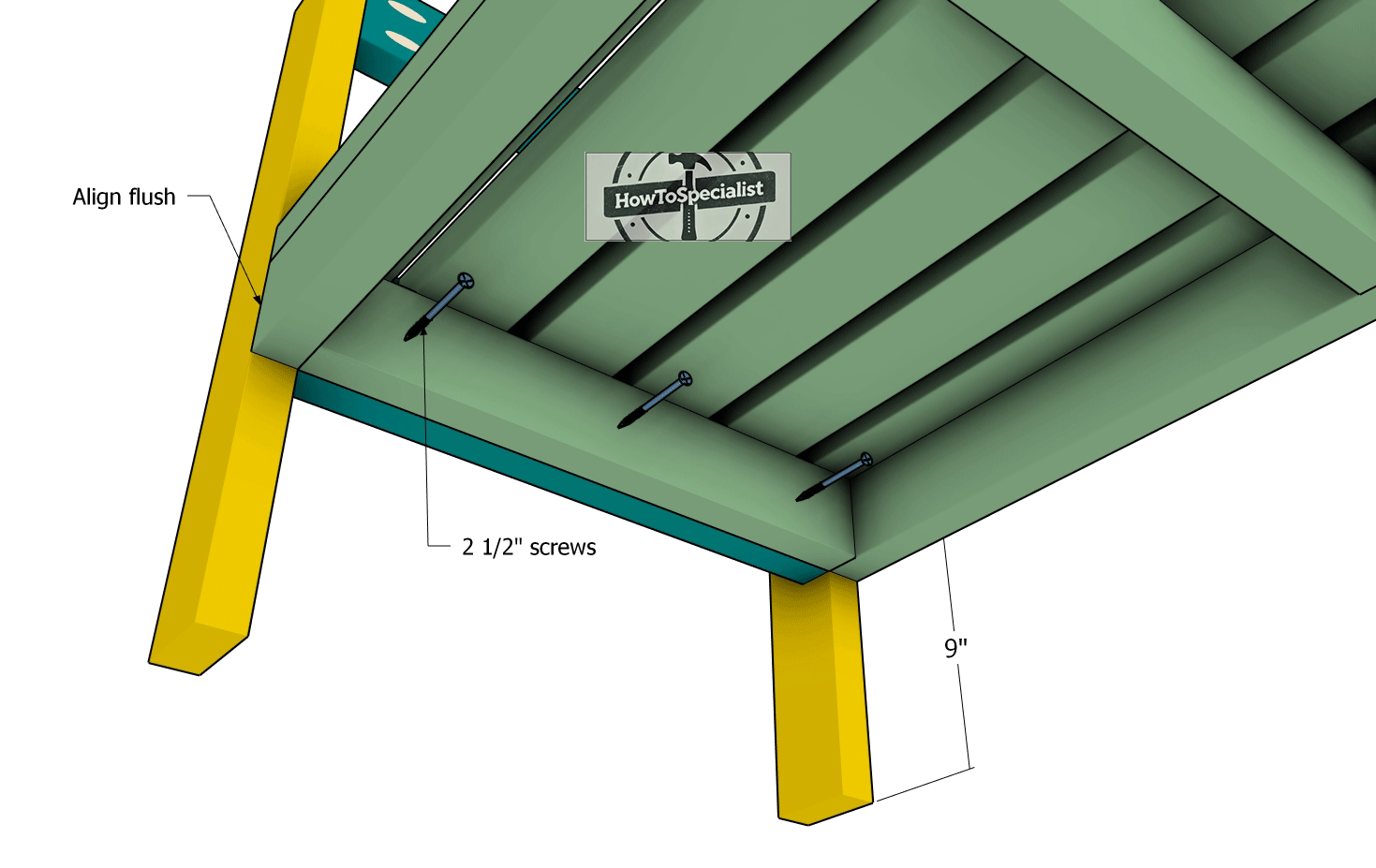 Attaching-the-side-frames