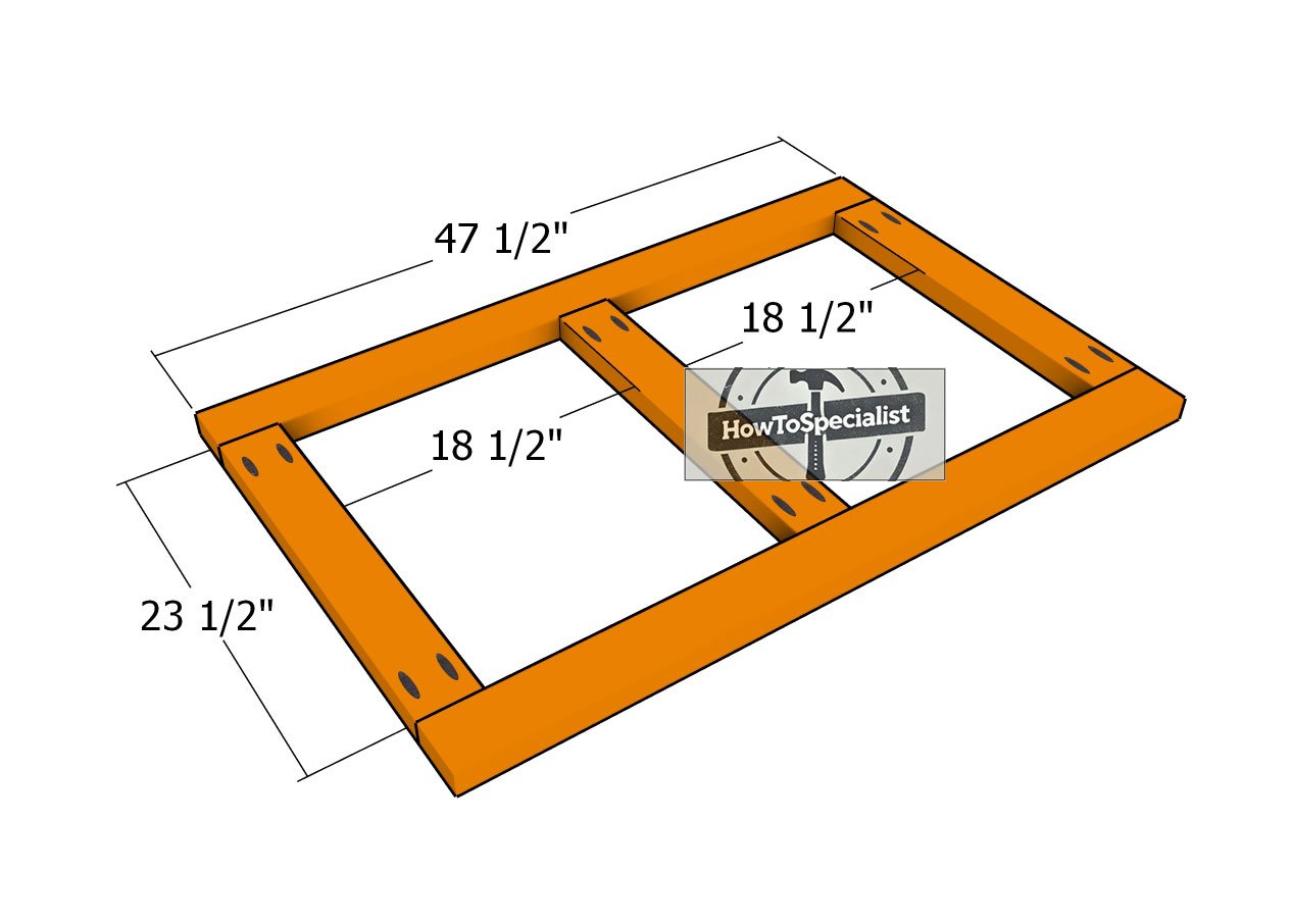 Tower top frame