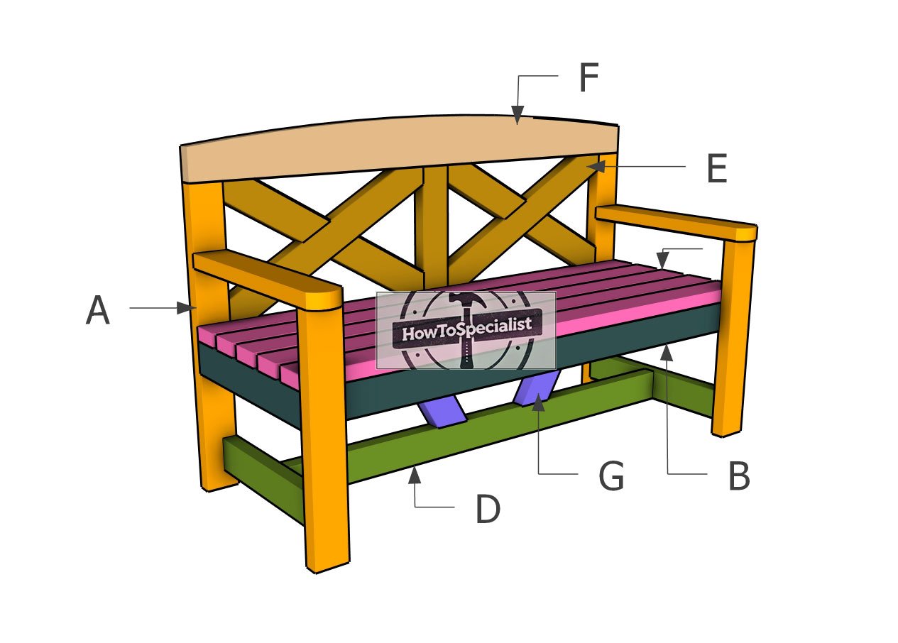 Building-a-2x4-bench-with-backrest