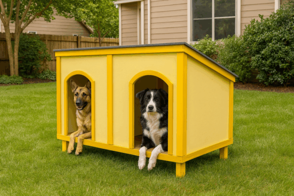Small Dog House Plans | HowToSpecialist - How to Build, Step by Step ...