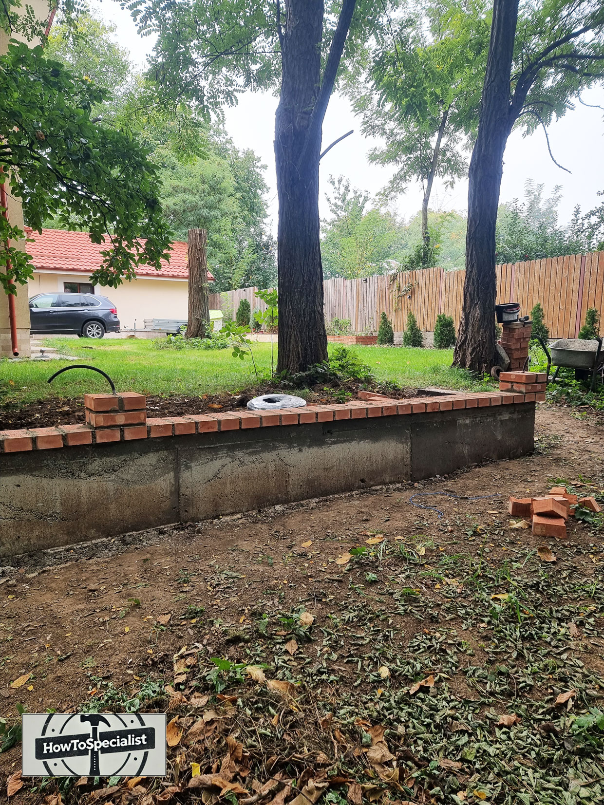 Bricks-over-the-retaining-wall